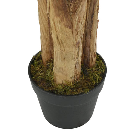 kunstigt banantræ 9 blade 120 cm grøn