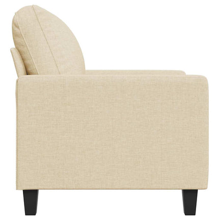 lænestol 60 cm stof cremefarvet