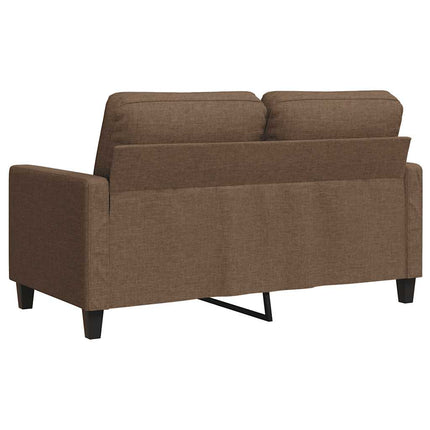 2-personers sofa 120 cm stof brun