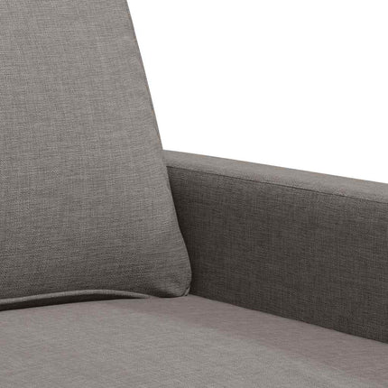 2-personers sofa 120 cm stof gråbrun