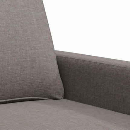 3-personers sofa 180 cm stof gråbrun