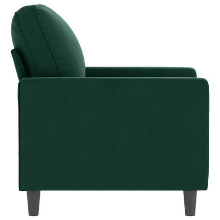 lænestol 60 cm velour lysegrøn