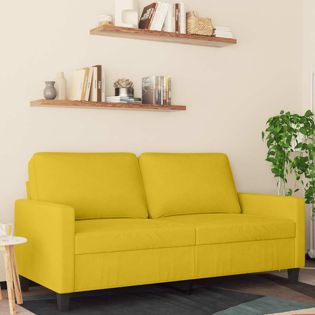2-personers sofa 140 cm fljl gul