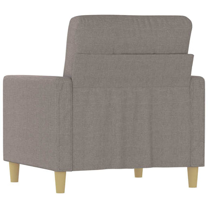 lænestol 60 cm stof gråbrun