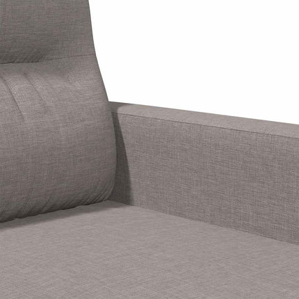 2-personers sofa 120 cm stof gråbrun