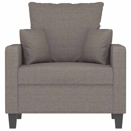 lænestol 60 cm stof gråbrun