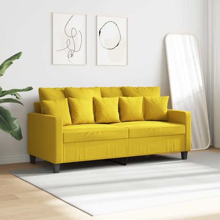 2-personers sofa 140 cm stof lysegul