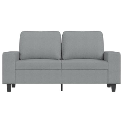 2-personers sofa 120 cm stof lysegrå