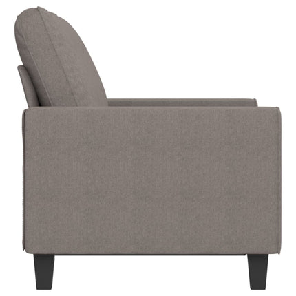2-personers sofa 120 cm stof gråbrun
