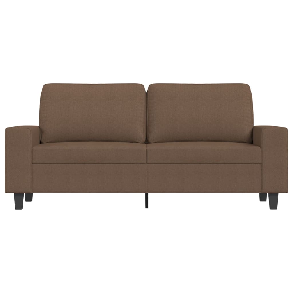 2-personers sofa 140 cm stof brun
