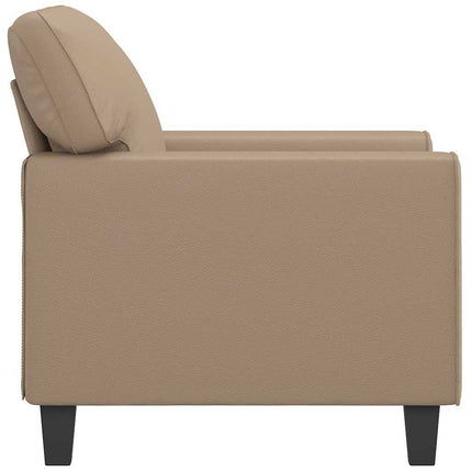 lænestol 60 cm kunstlæder Cappuccino