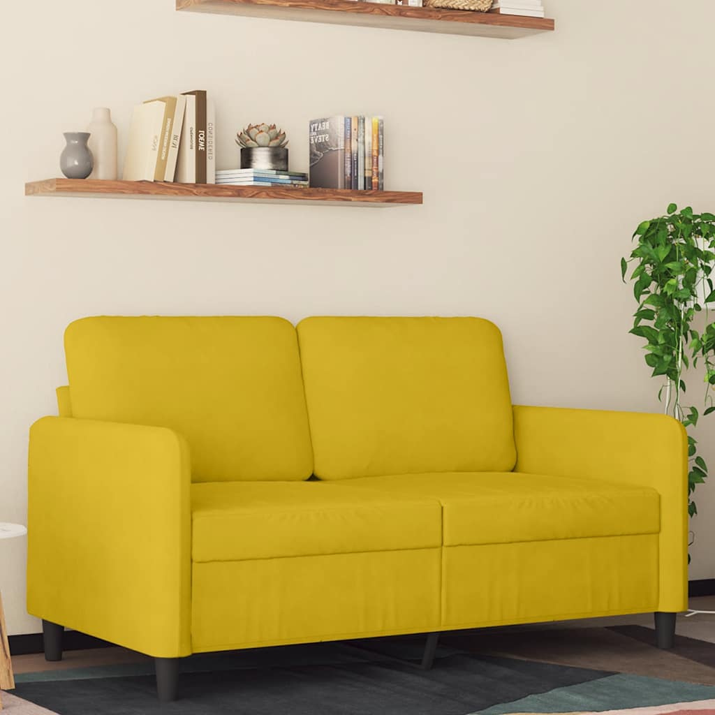 2-personers sofa 120 cm fljl gul