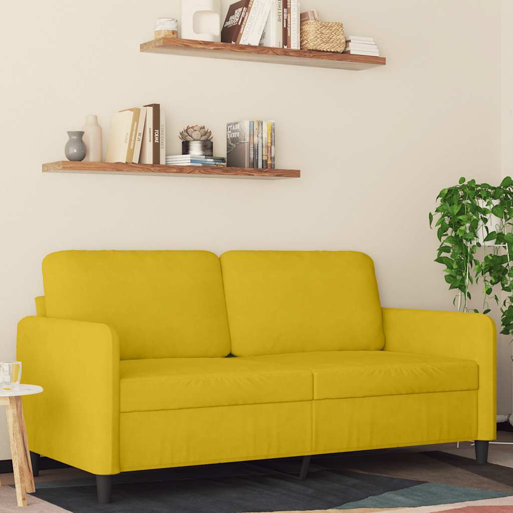 2-personers sofa 140 cm fljl gul