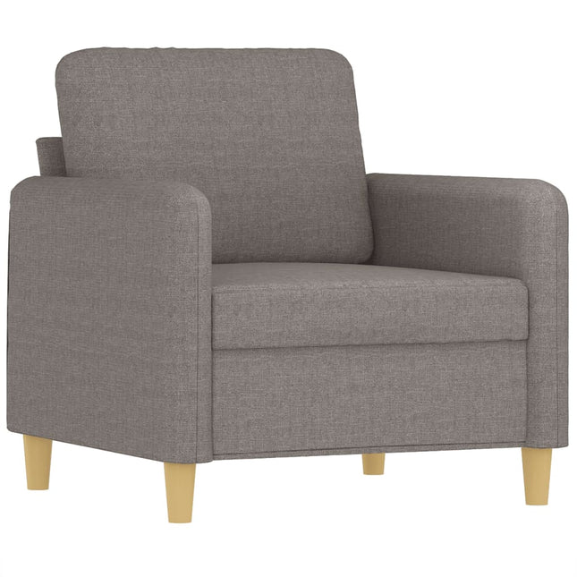 lænestol 60 cm stof gråbrun