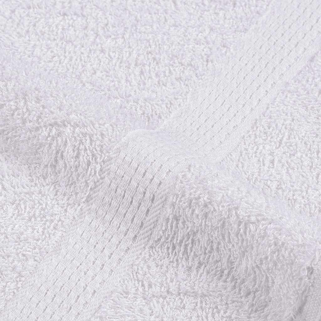 vaskehåndklæder FROGN 4 stk. hvid 30x30 cm 360 gsm