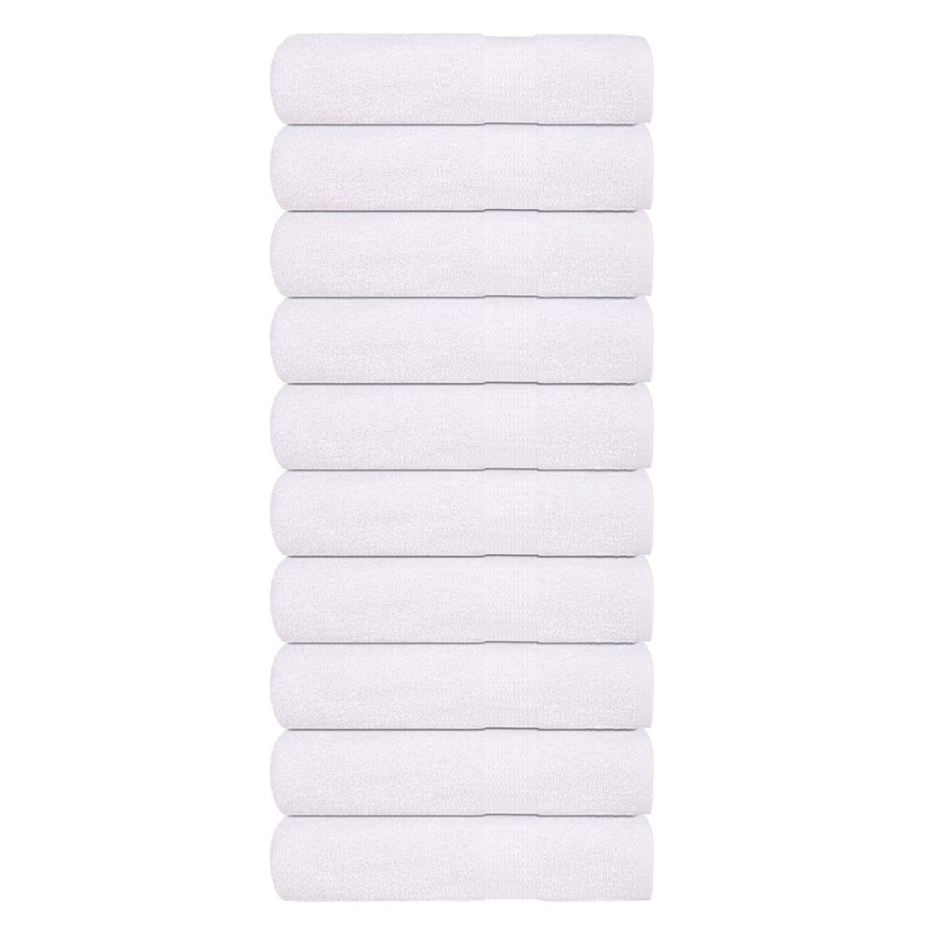 badehåndklæder FROGN 10 stk. hvid 100x150 cm 360 gsm