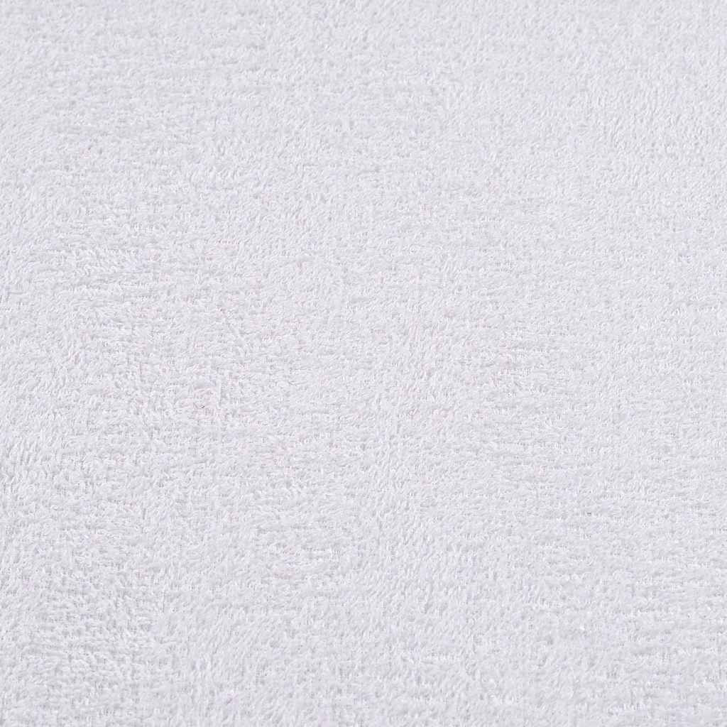 håndklæder FROGN 10 stk. hvid 100x200 cm 360 gsm