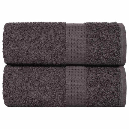 vaskeklude FROGN 2 stk. antracit 15x21 cm 360 g/m²