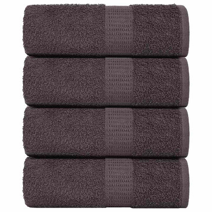 vaskeklude FROGN 4 stk. antracit 15x21 cm 360 g/m²