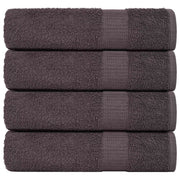 brusehåndklæder FROGN 4 stk. antracit 70x140 cm 360 g/m²