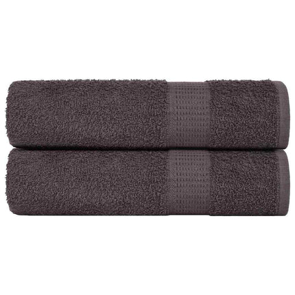 badehåndklæder FROGN 2 stk. antracit 100x150 cm 360 g/m²