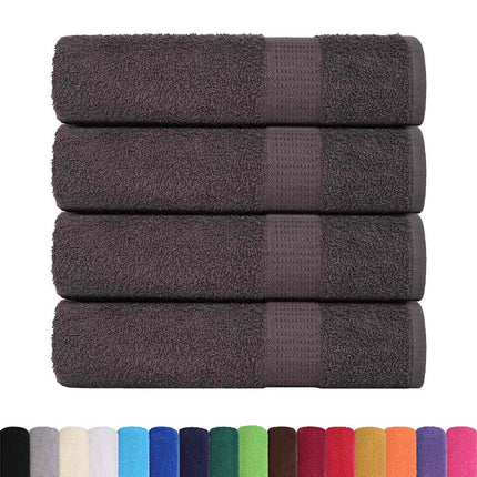 badehåndklæder FROGN 4 stk. antracit 100x150 cm 360 g/m²