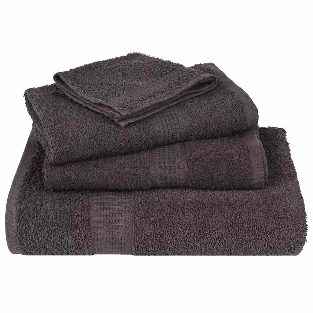 badehåndklæder FROGN 4 stk. antracit 100x150 cm 360 g/m²