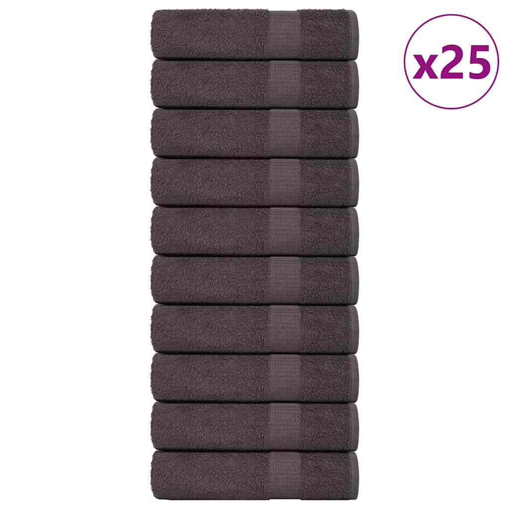 badehåndklæder FROGN 25 stk. antracit 100x150 cm 360 g/m²