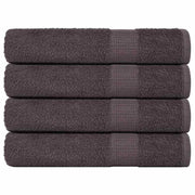 saunahåndklæder FROGN 4 stk. antracit 80x200 cm 360 g/m²
