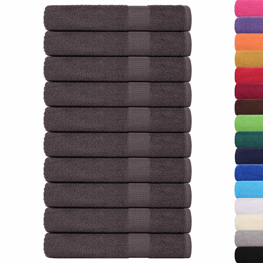 saunahåndklæder FROGN 25 stk. antracit 80x200 cm 360 g/m²