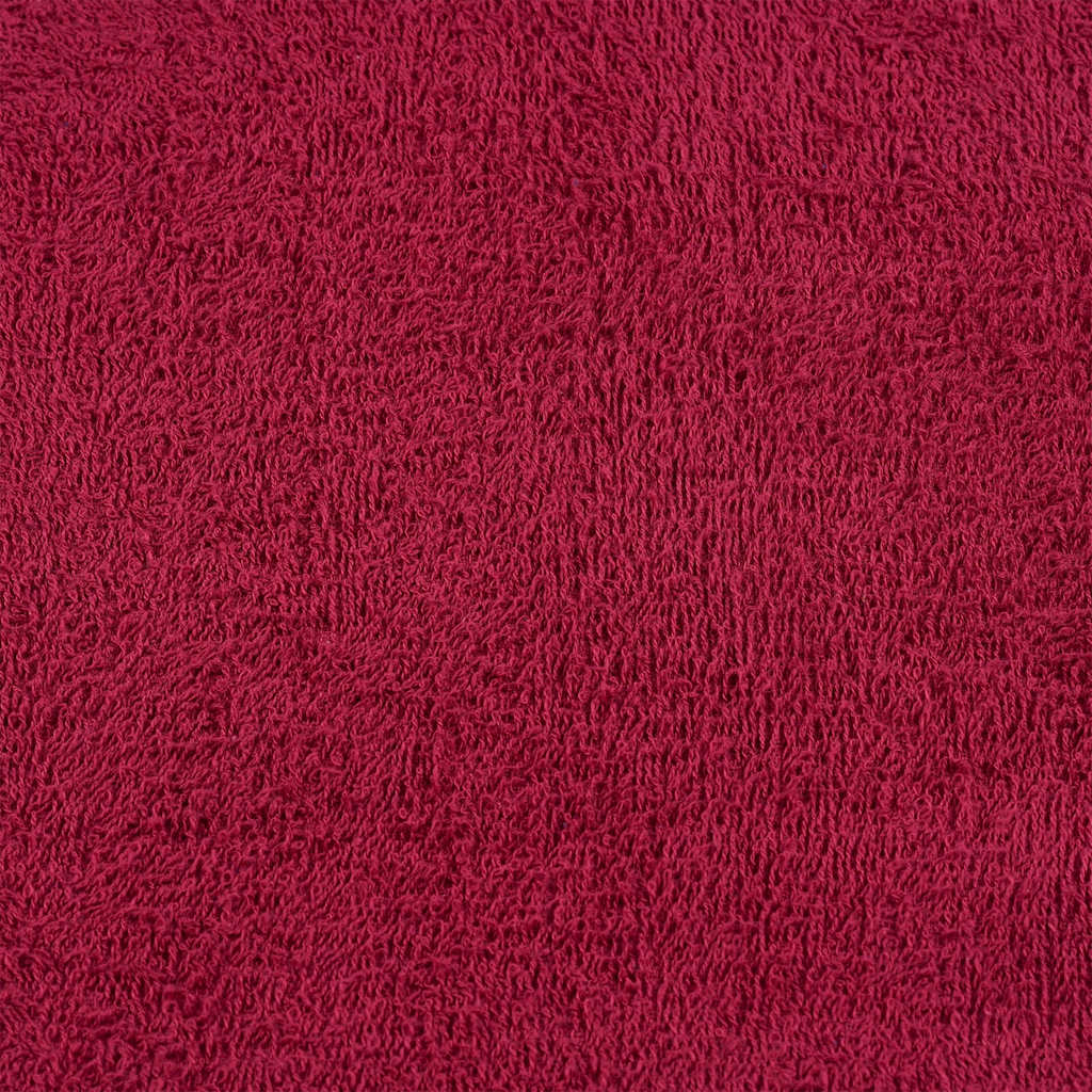 gæstehåndklæder FROGN 4 stk. bordeaux 30x50 cm 360 gsm