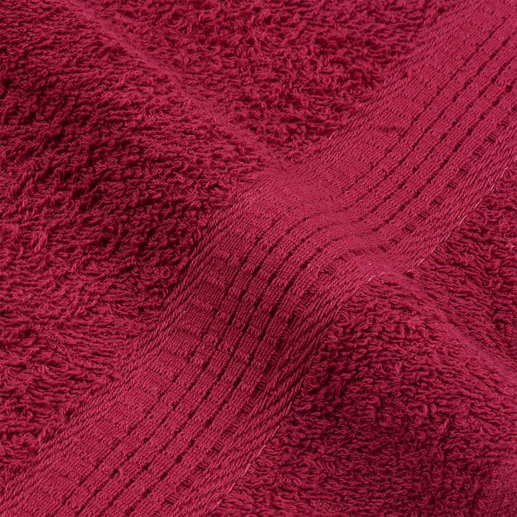 badehåndklæder FROGN 2 stk bordeaux 70x140 cm 360 gsm