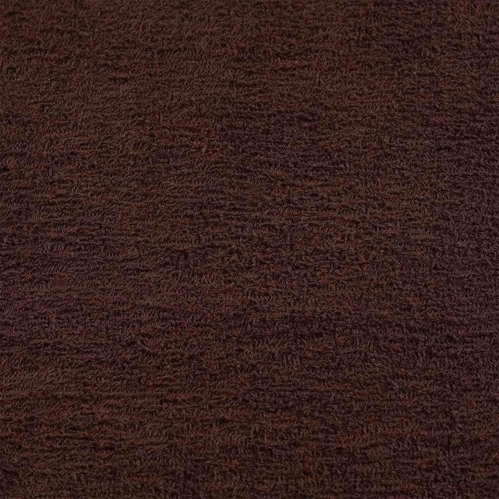 saunahåndklæder FROGN 4 stk. brun 80x200 cm 360 gsm