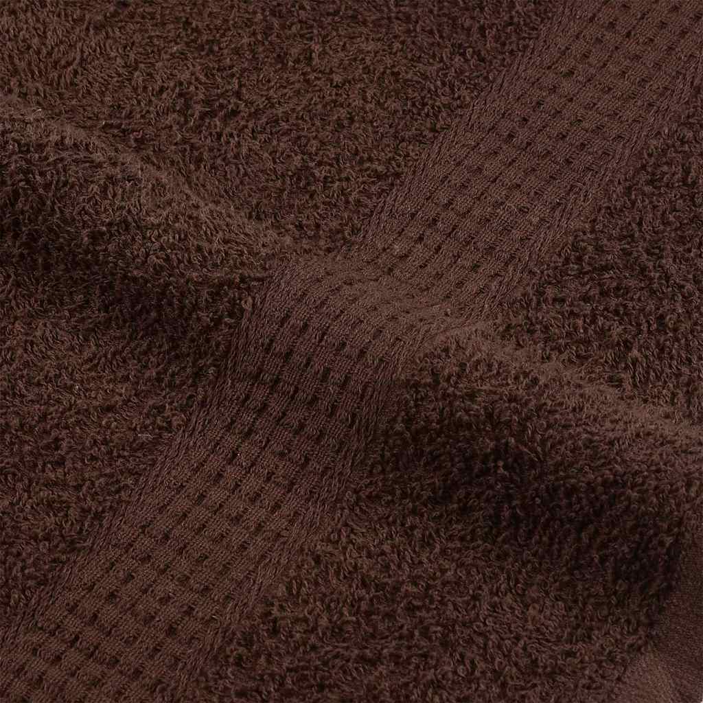 saunahåndklæder FROGN 10 stk. brun 80x200 cm 360 gsm