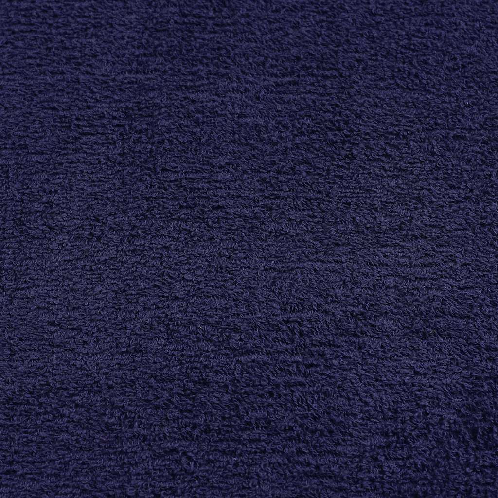 gæstehåndklæder FROGN 4 stk. marineblå 30x50 cm 360 gsm