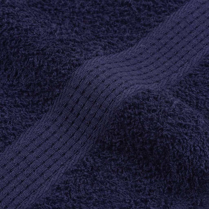 håndklæder FROGN 10 stk. marineblå 50x100 cm 360 gsm