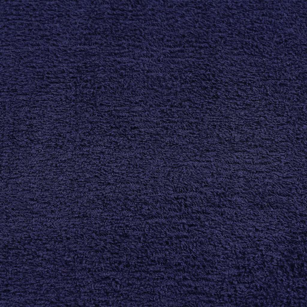 brusehåndklæder FROGN 4 stk. marineblå 70x140 cm 360 gsm