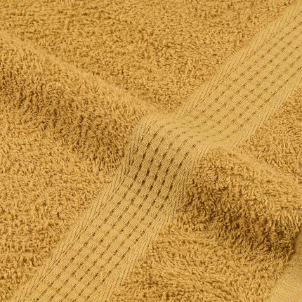 vaskehåndklæder FROGN 2 stk. guld 30x30 cm 360 gsm