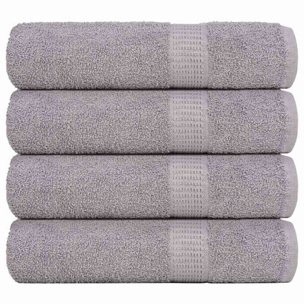 håndklæder FROGN 4 stk. grå 50x100 cm 360 gsm