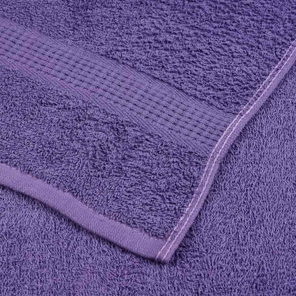 brusehåndklæder FROGN 2 stk. lilla 70x140 cm 360 gsm