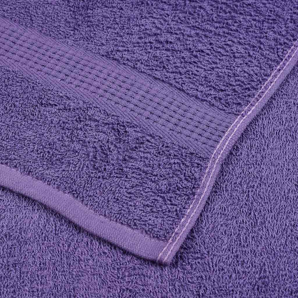 saunahåndklæder FROGN 2 stk. lilla 80x200 cm 360 gsm