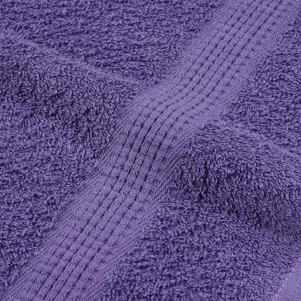håndklæder FROGN 10 stk. lilla 100x200 cm 360 gsm