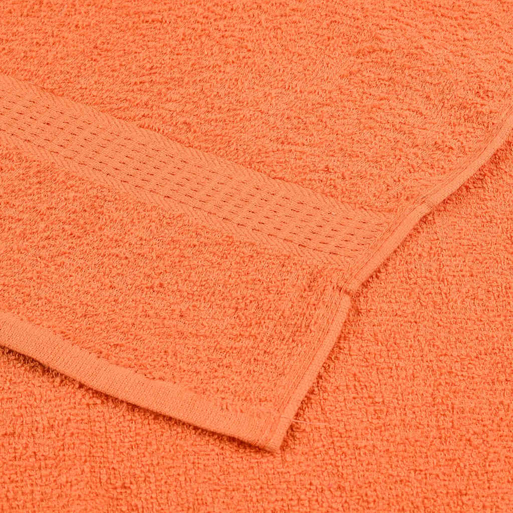 saunahåndklæder FROGN 4 stk. orange 80x200 cm 360 gsm