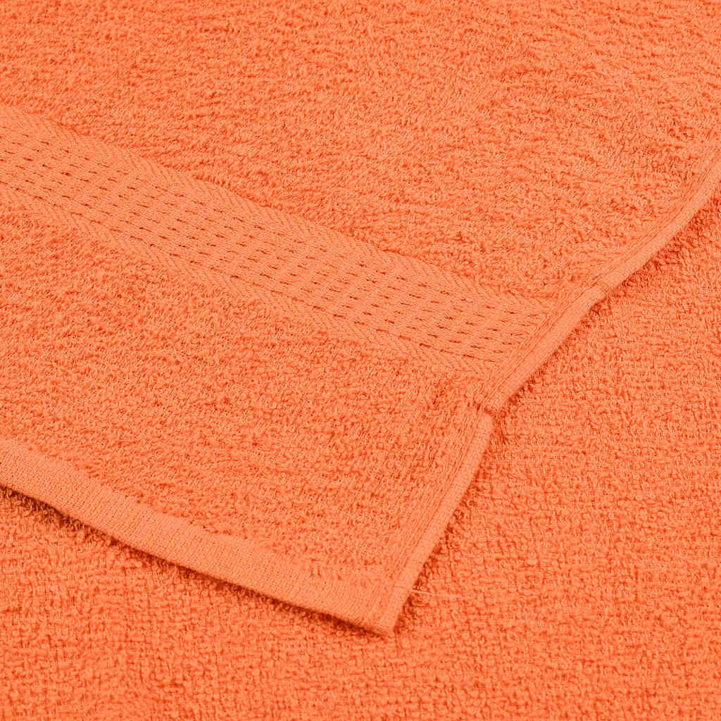 håndklæder FROGN 4 stk. orange 100x200 cm 360 gsm