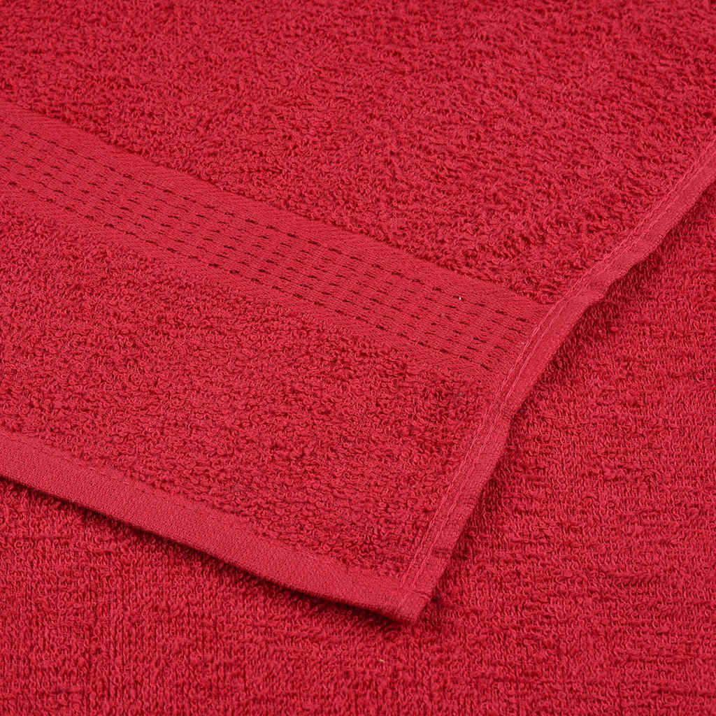 håndklæder FROGN 2 stk. rød 50x100 cm 360 gsm