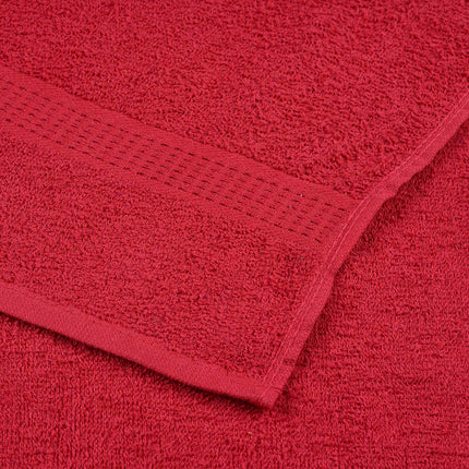 håndklæder FROGN 10 stk. rød 50x100 cm 360 gsm