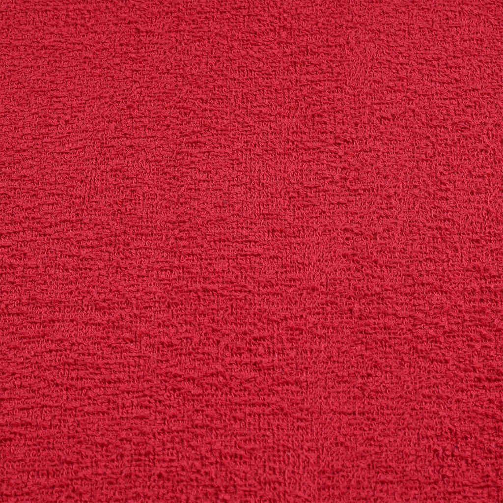 brusehåndklæder FROGN 4 stk. rød 70x140 cm 360 gsm