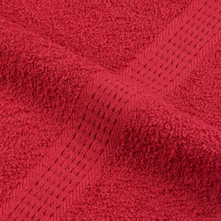 badehåndklæder FROGN 10 stk. rød 100x150 cm 360 gsm