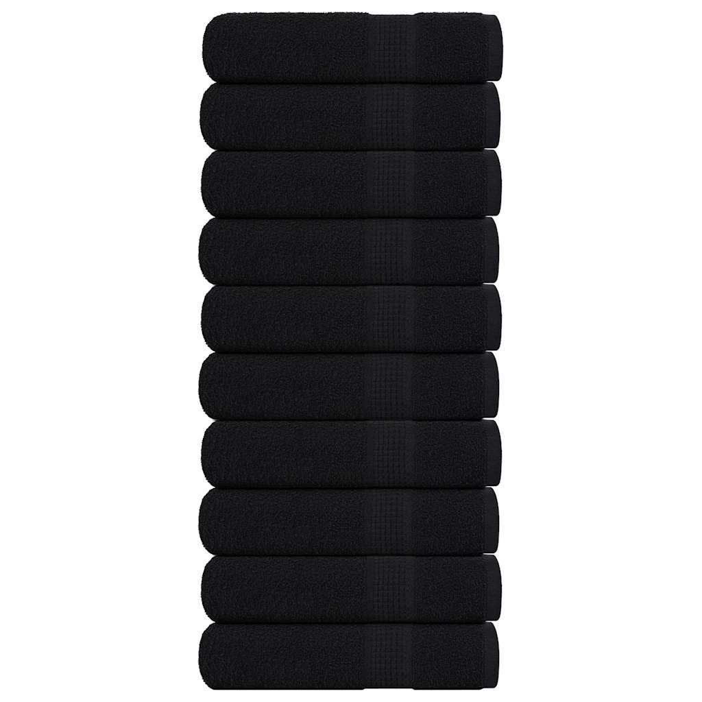 badehndklder FROGN 10 stk. sort 100x150 cm 360 gsm