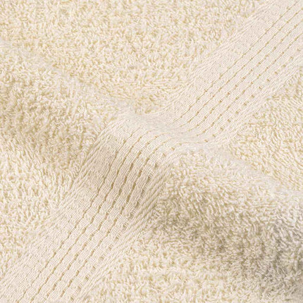 vaskehåndklæder FROGN 10 stk. cremefarvet 30x30 cm 360 gsm